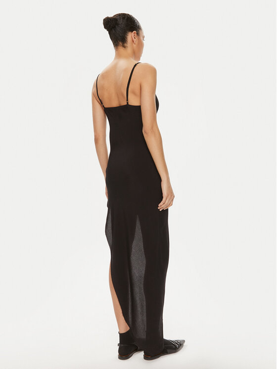 One Teaspoon One Teaspoon Kokteilinė suknelė Goldie 26319 Juoda Slim Fit