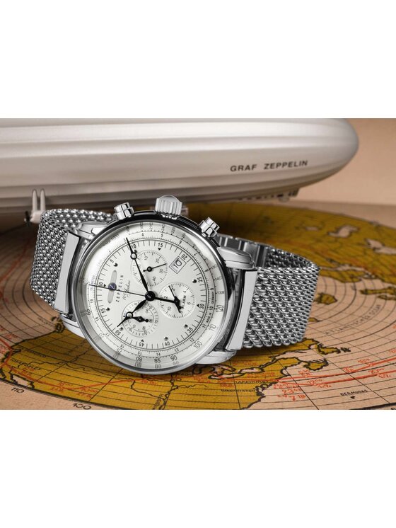 Zeppelin Zeppelin Zegarek 7680M-1 Srebrny