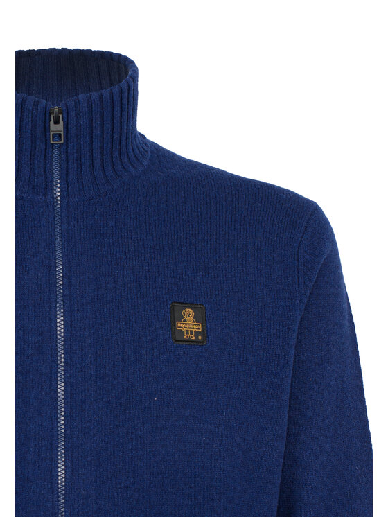 RefrigiWear RefrigiWear Sweter M30800-F03700 Niebieski Regular Fit