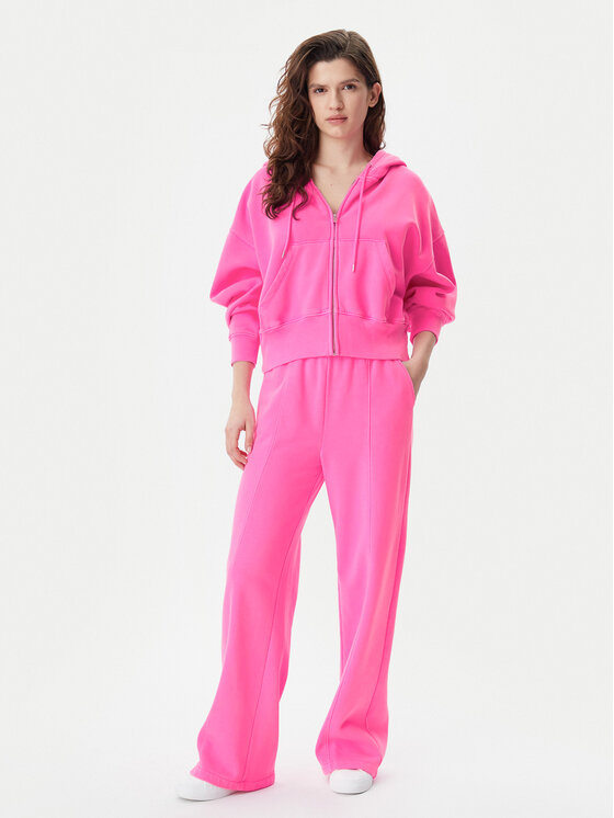 Gap Gap Majica dugih rukava 714577-05 Ružičasta Relaxed Fit