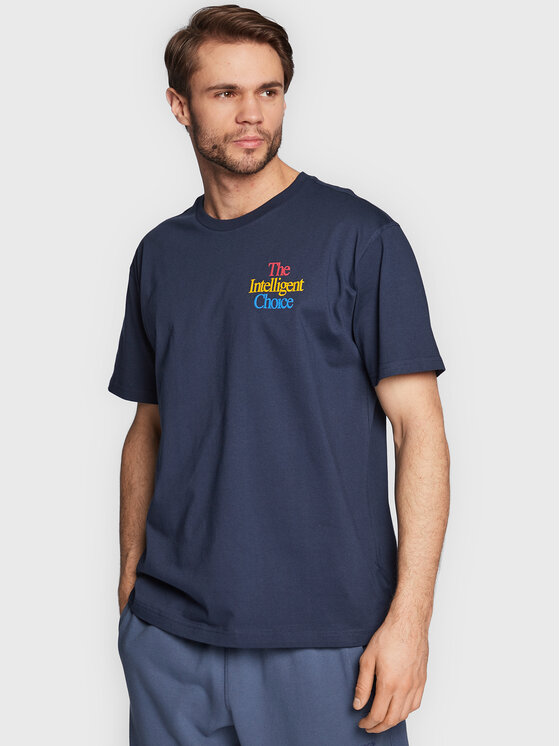 New Balance New Balance T-Shirt MT23502 Dunkelblau Relaxed Fit