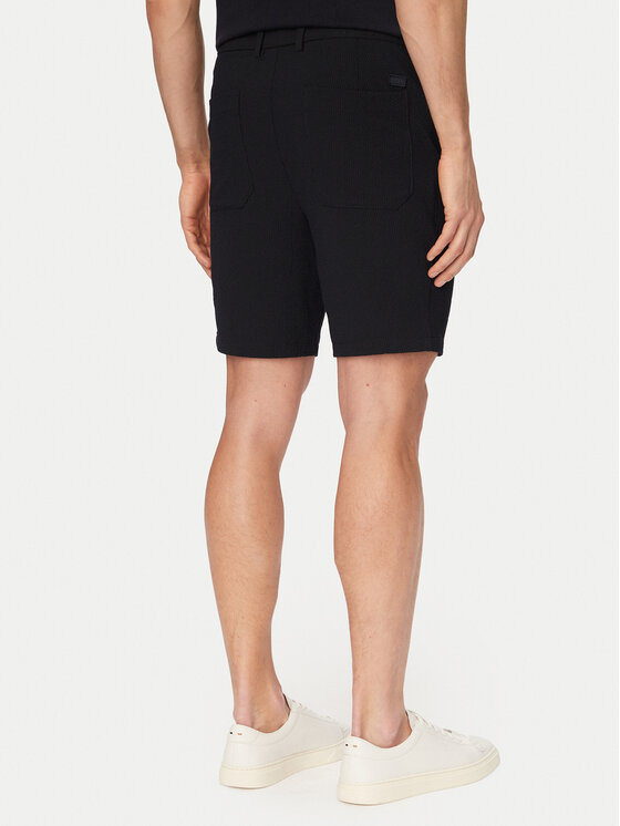 BOSS BOSS Bavlnené šortky H-Kane1 50558060 Tmavomodrá Modern Fit