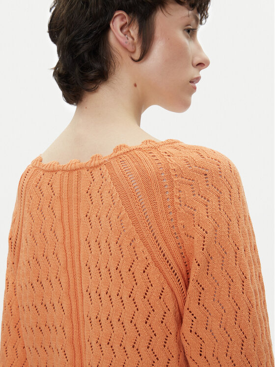 Pepe Jeans Pepe Jeans Sweater Olya PL702288 Narancssárga Regular Fit