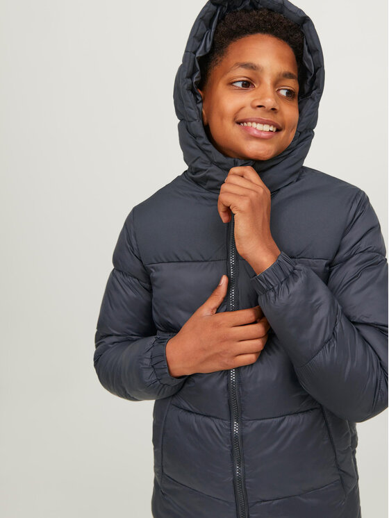 Jack & Jones Junior Jack & Jones Junior Geacă de iarnă 12236884 Negru Regular Fit