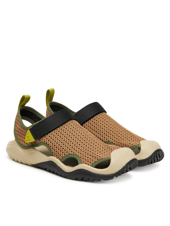 Crocs Crocs Σανδάλια Swiftwater™ Mesh Deck 211095 Καφέ