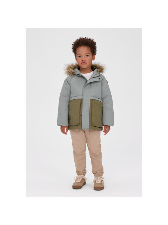minoti minoti Kurtka zimowa 33COAT200 Khaki Parka Fit