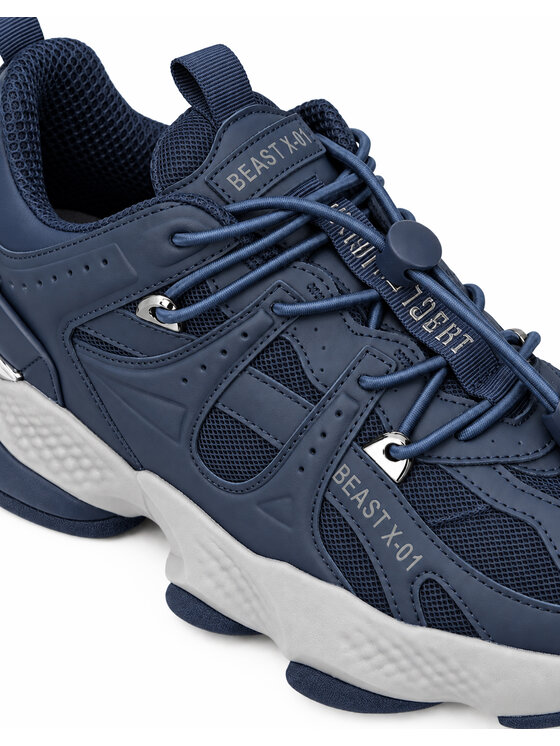 Plein Sport Plein Sport Sneakersy 31534 Svetlo modrá