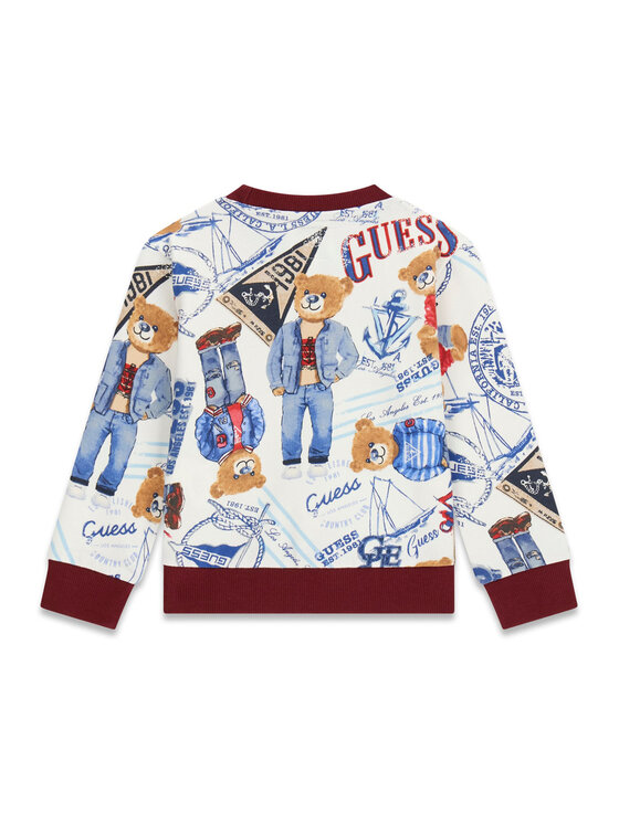 Guess Guess Pulóver N6RQ00 KA6R4 Színes Regular Fit