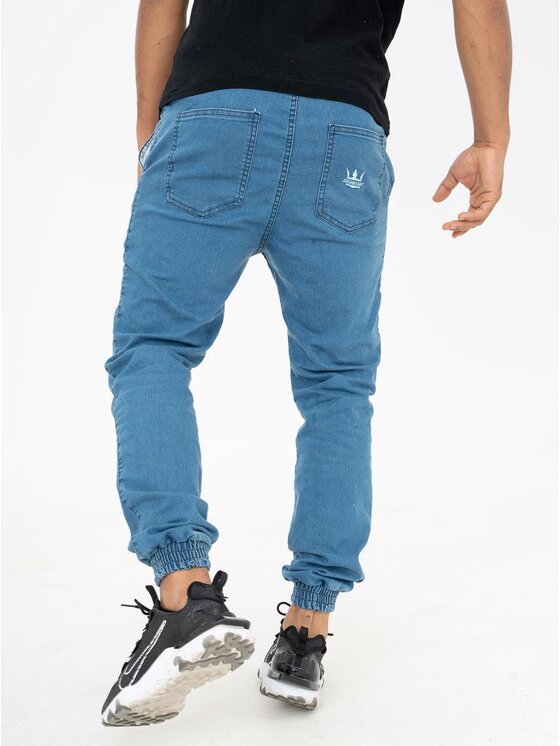Jigga Wear Jigga Wear Jeansy Sky Promo Błęktine Niebieski Regular Fit