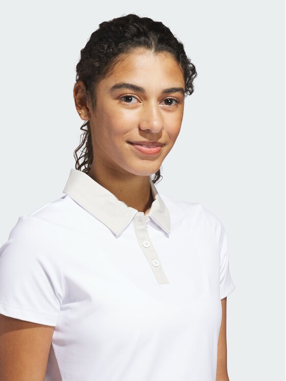 adidas adidas Polo ULTIMATE365+ Beżowy Regular Fit