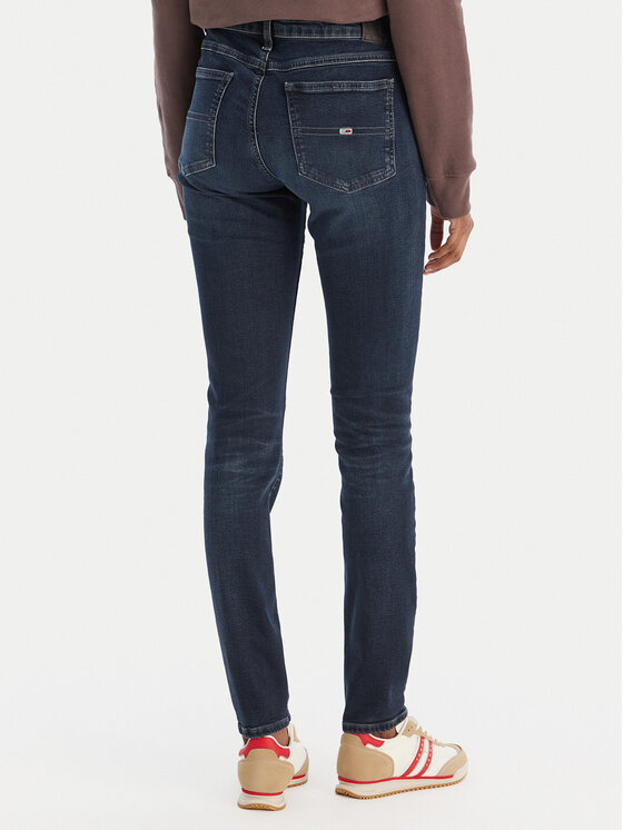 Tommy Jeans Tommy Jeans Blugi Sophie DW0DW21387 Bleumarin Skinny Fit