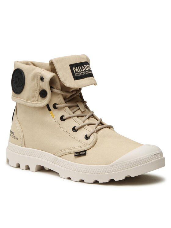 Palladium Pampa Baggy Supply Boots - Lace Up Hi-Tops, Unisex Canvas Combat Style