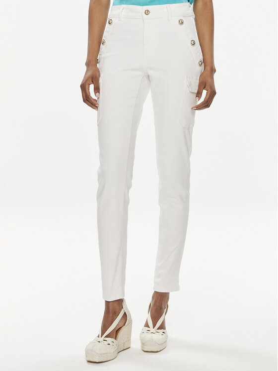Morgan Morgan Traperice 232-PEMA3 Écru Skinny Fit