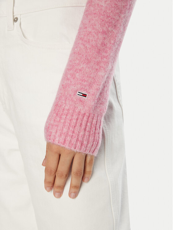 Tommy Jeans Tommy Jeans Maglione DW0DW19895 Rosa Regular Fit