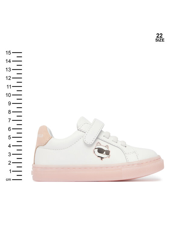 KARL LAGERFELD KARL LAGERFELD Laisvalaikio batai Z31184 M Balta