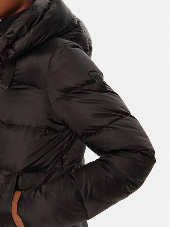Bomboogie Bomboogie Μπουφάν πουπουλένιο GW6012TDLC4 Μαύρο Regular Fit