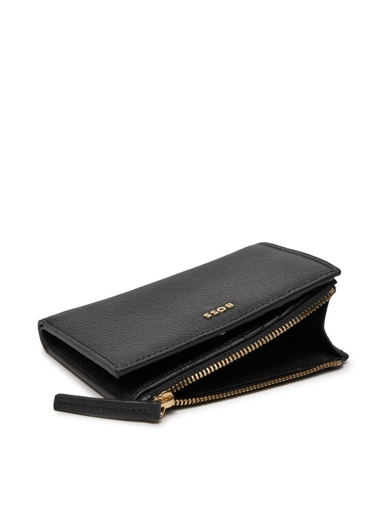 Boss Kleine Damen Geldbörse Alyce Flap Wallet 50518209 Schwarz 