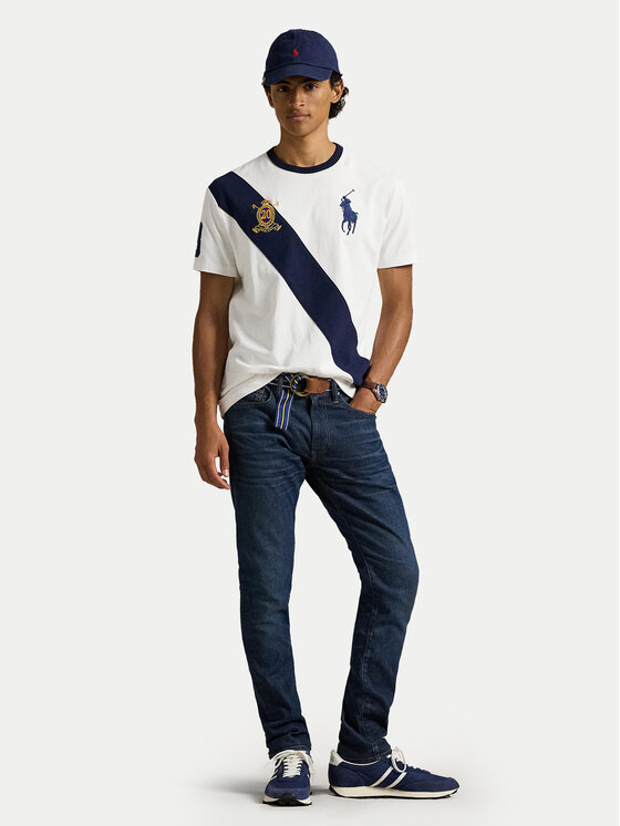 Polo Ralph Lauren Polo Ralph Lauren Tričko 710981767004 Biela Regular Fit