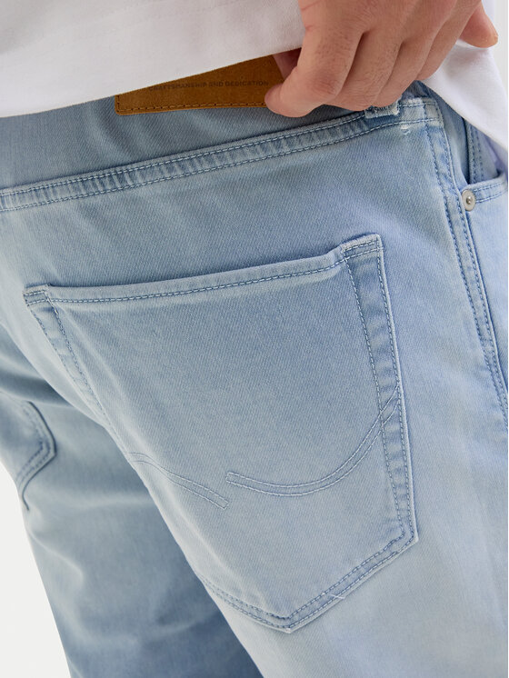 Jack & Jones Jack & Jones Pantaloni scurți de blugi Rick 12269609 Albastru Regular Fit