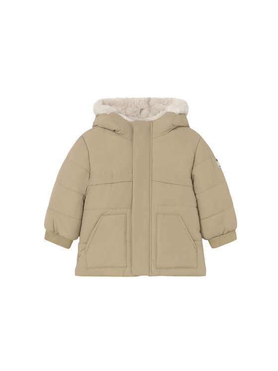 Mayoral Mayoral Зимова куртка 2424 Бежевий Regular Fit