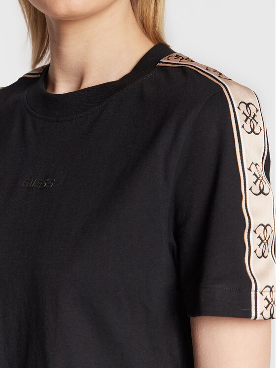Guess Guess Тишърт V3RI08 I3Z14 Черен Relaxed Fit