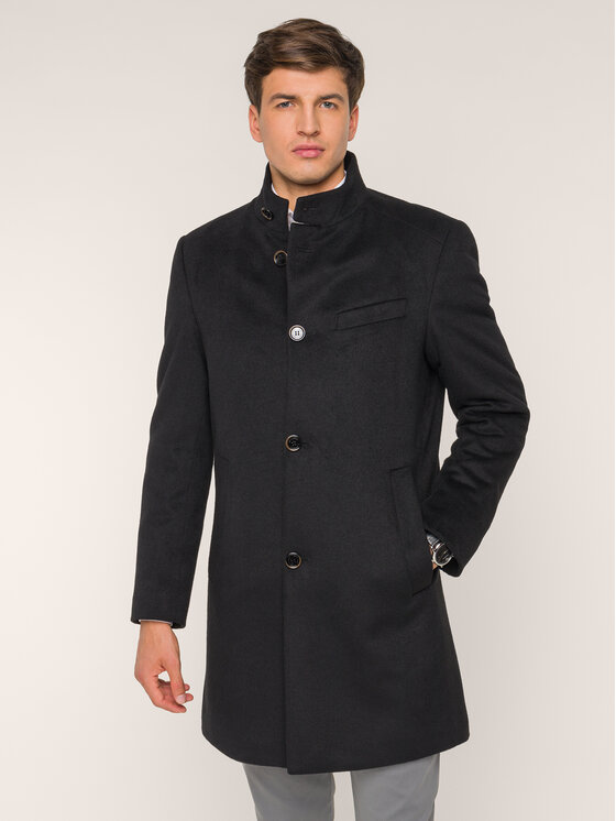 Pierre Cardin Pierre Cardin Wollmantel 69530/000/4532 Dunkelblau Regular Fit