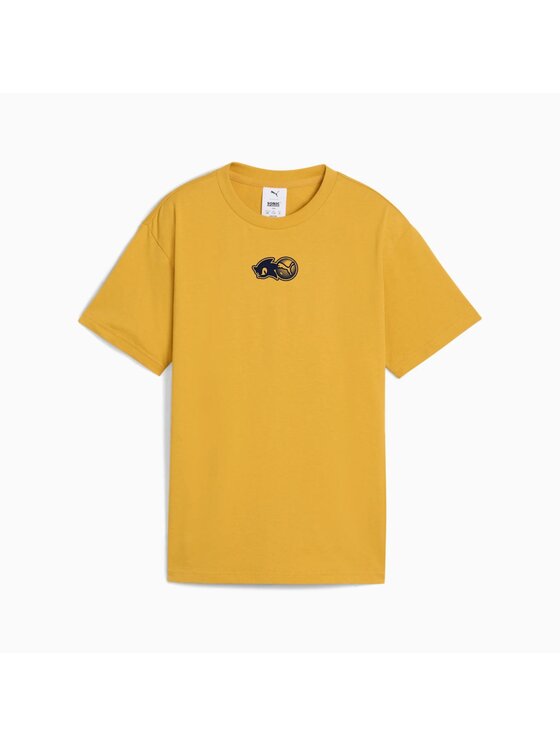 Puma Puma T-Shirt 632381 Żółty Regular Fit