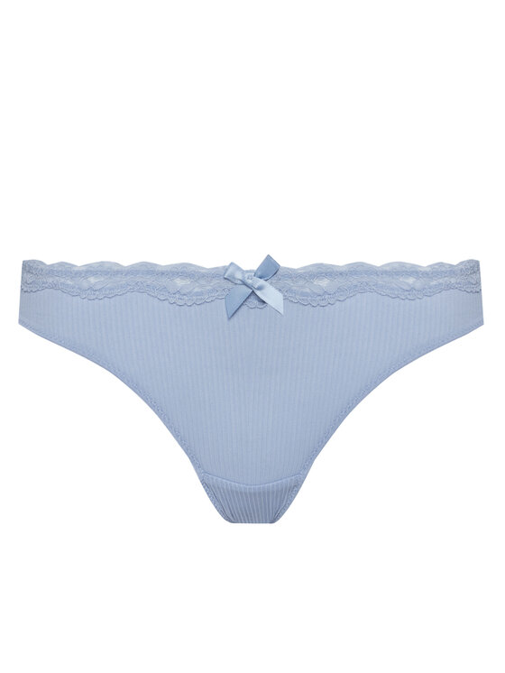 Hunkemöller Hunkemöller Siaurikės Lola 300923 Žydra