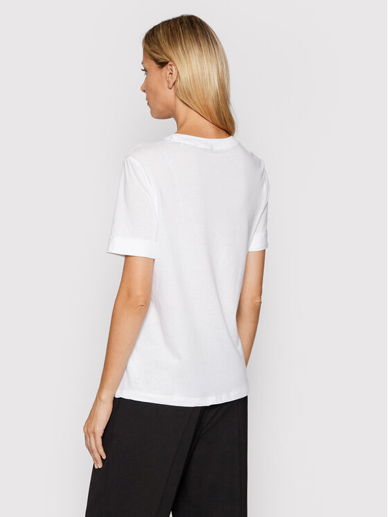 T-shirt W1BI04 K46D1 Bianco Regular Fit
