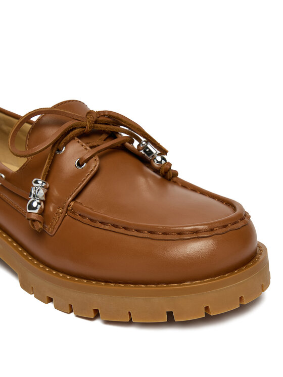 MICHAEL Michael Kors MICHAEL Michael Kors Loafersy Kenny 40R6KNFP1L Brązowy