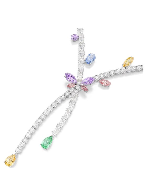 Swarovski Swarovski Naszyjnik Dragonfly Ariana Grande 5737424 Srebrny
