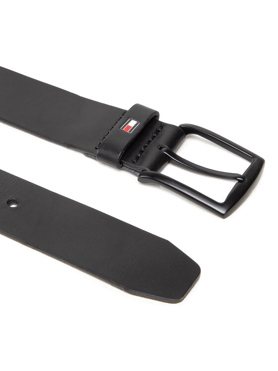 Tommy Hilfiger Tommy Hilfiger Cintura da uomo Denton Matte 3.5 AM0AM08362 Nero