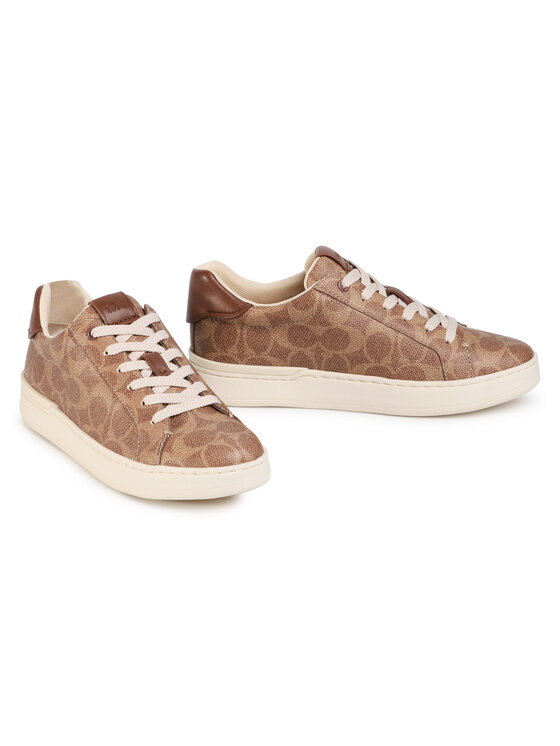 Coach Coach Sneakersy Lowline Luxe Sig G5061 Hnědá