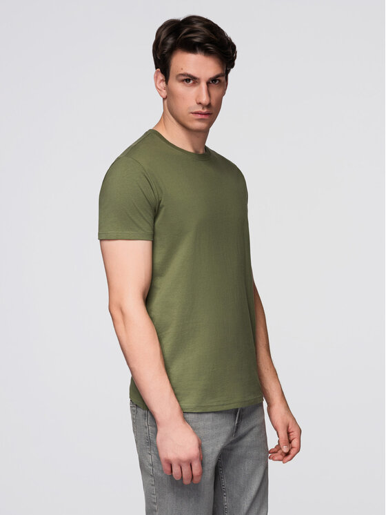 Ombre Ombre Komplet t-shirtów OM-TSBS-0268 Kolorowy Regular Fit