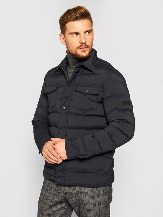 Giubbotto piumino 3942-96 Blu scuro Regular Fit