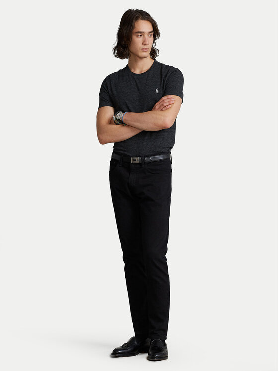 Polo Ralph Lauren Polo Ralph Lauren Marškinėliai Classics 710671438164 Juoda Slim Fit