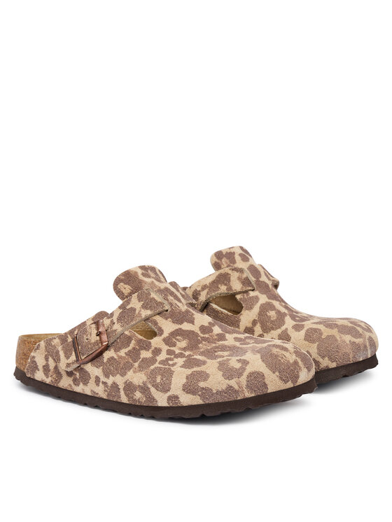 Birkenstock Birkenstock Šľapky Boston Print 1033324 Hnedá