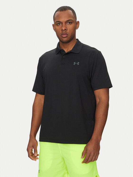 Under Armour Under Armour Polo Matchplay 1377374 Crna Loose Fit
