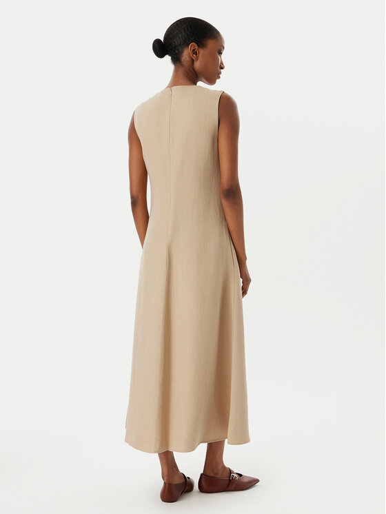 Weekend Max Mara Weekend Max Mara Повсякденна сукня Egoista 2515221072 Бежевий Regular Fit
