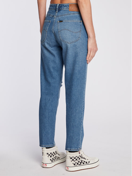 Lee Lee Džínsy Carol L30UMWKI 112320307 Modrá Regular Fit