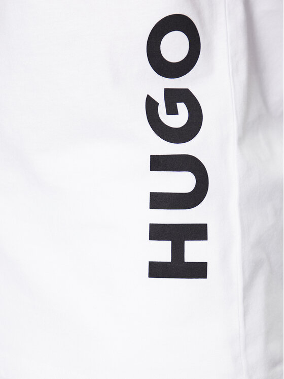 HUGO Hugo Tričko 50493727 Biela Relaxed Fit