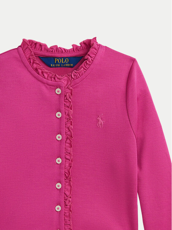 Polo Ralph Lauren Polo Ralph Lauren Pletena jopica 312952700002 Roza Regular Fit