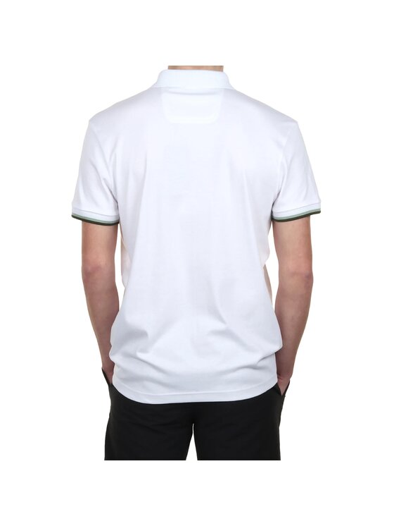 BOSS BOSS Polo 50538185-100 Biały Regular Fit
