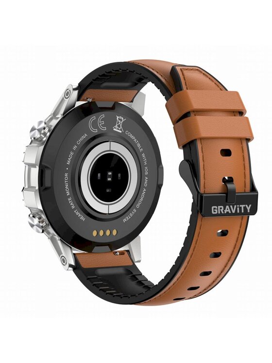 Gravity Gravity Smartwatch GRAVITY-GT9-8 Srebrny