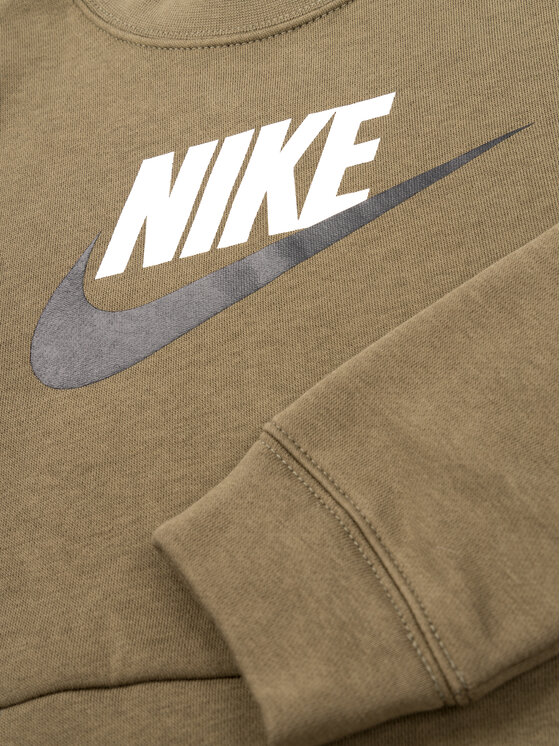 Nike Nike Bluză Club Fleece BV0785 Verde Standard Fit
