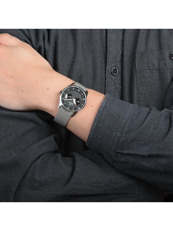 Obaku Obaku Zegarek V171GMCBMC Srebrny
