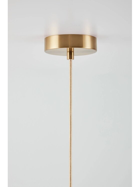 MIAhome MIAhome Lampa wisząca Benavid Ø100 cm Beżowy