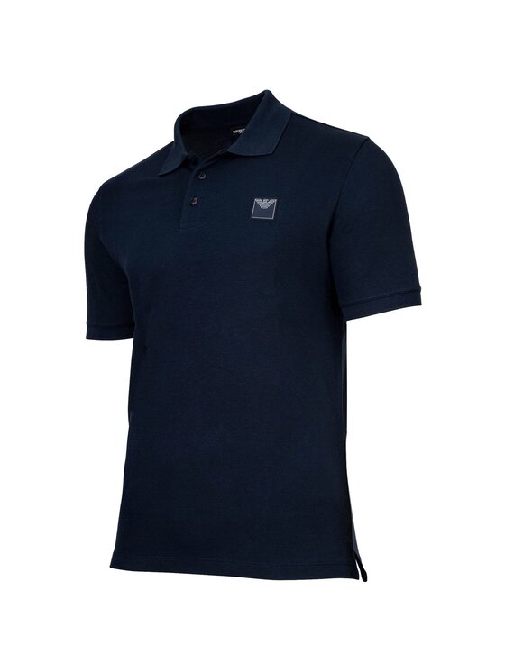 Emporio Armani Emporio Armani Polo 28222 Niebieski Comfort Fit