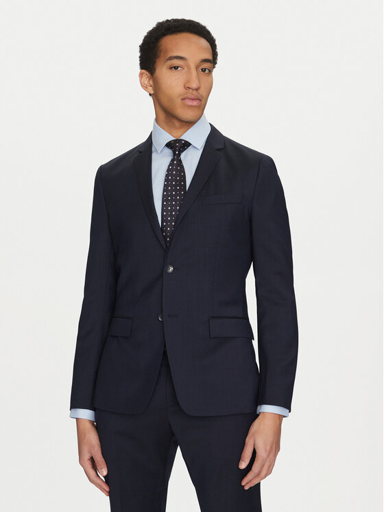 BOSS BOSS Cravatta 50532389 Blu scuro