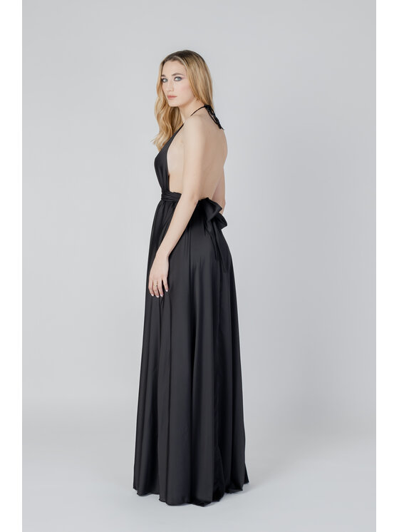 Sol Wears Women Sol Wears Women Sukienka wieczorowa DIANA LUNGO Czarny To Fit
